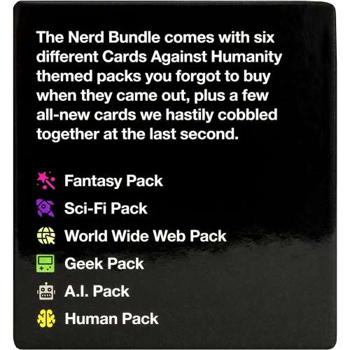 Cards Against Humanity: Nerd Bundle - разширение за настолна игра