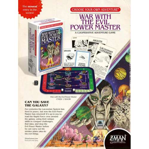 Choose Your Own Adventure: War with the Evil Power Master - настолна игра