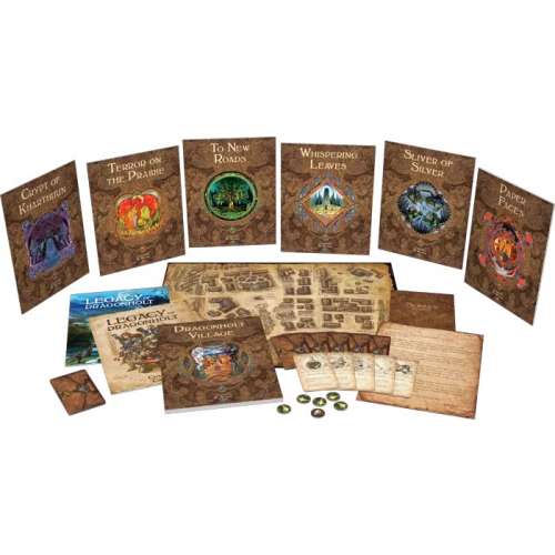 Legacy of Dragonholt - настолна игра