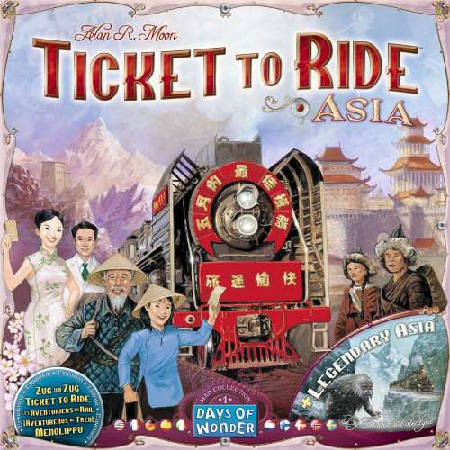 Ticket to Ride Map Collection: Volume 1 – Team Asia & Legendary Asia - разширение за настолна игра