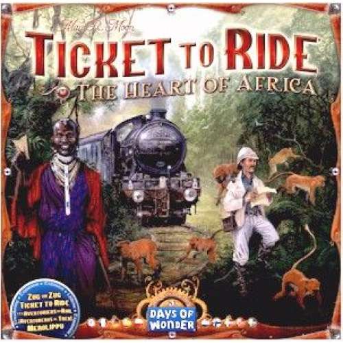 Ticket to Ride Map Collection: Volume 3 – The Heart of Africa - разширение за настолна игра