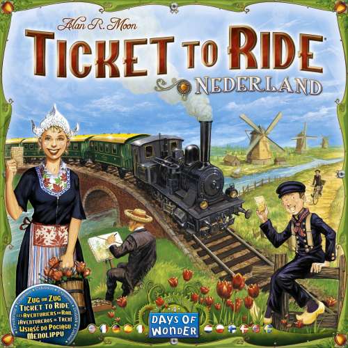 Ticket to Ride Map Collection: Volume 4 – Nederland - разширение за настолна игра