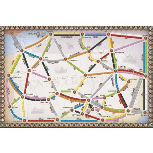 Ticket to Ride Map Collection: Volume 5 – United Kingdom & Pennsylvania - разширение за настолна игра