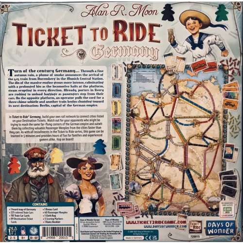 Ticket to Ride: Germany - настолна игра