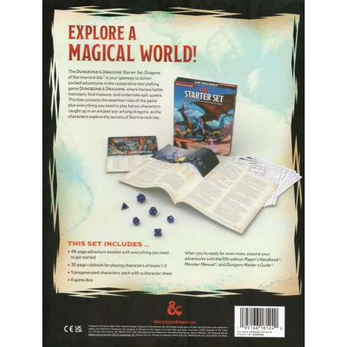Dungeons & Dragons RPG: Dragons of Stormwreck Isle Starter Set