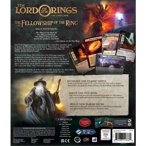 The Lord of the Rings: The Card Game – The Fellowship of the Ring Saga Expansion - разширение за настолна игра