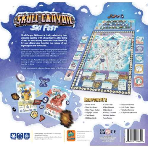 Skull Canyon: Ski Fest - настолна игра