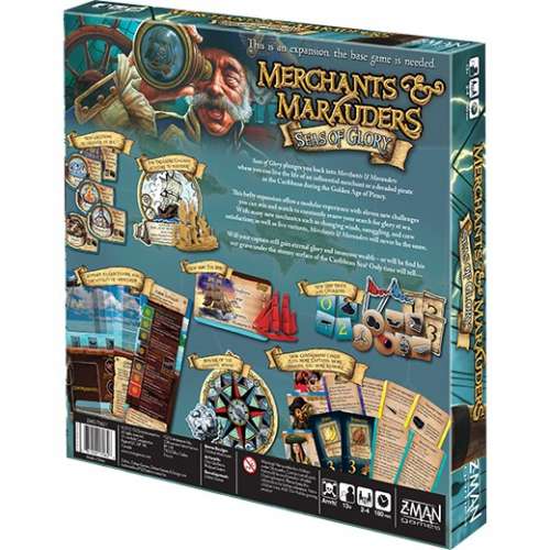 Merchants & Marauders: Seas of Glory - разширение за настолна игра