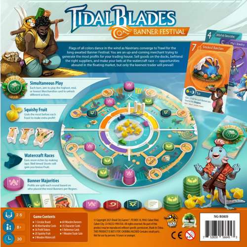 Tidal Blades: Banner Festival - настолна игра