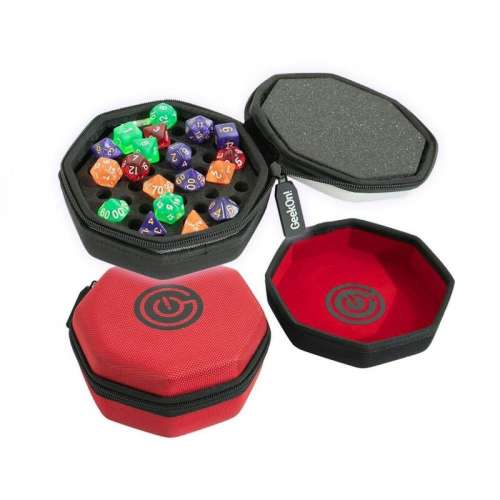 GeekOn Dice Case & Dice Tray (Red)