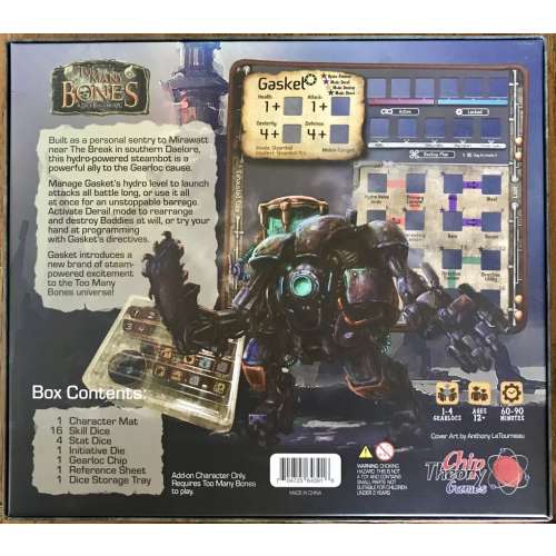 Too Many Bones: Gasket - разширение за настолна игра
