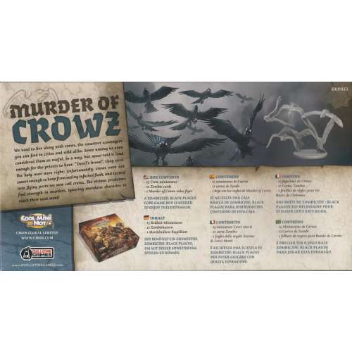 Zombicide: Black Plague – Murder of Crowz - разширение за настолна игра