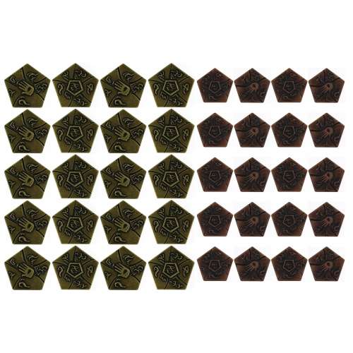 Sleeping Gods: Custom Metal Coins