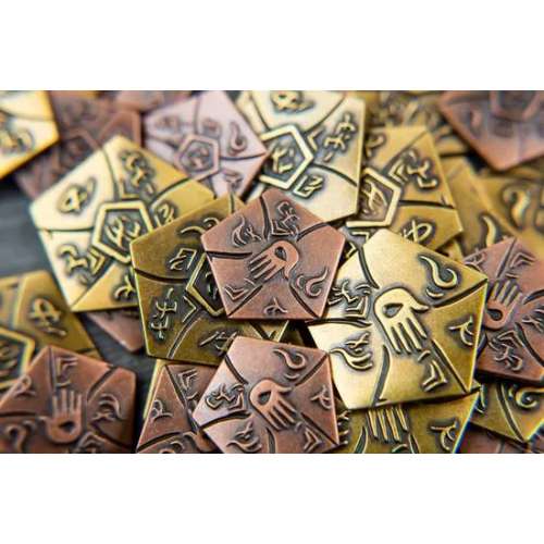 Sleeping Gods: Custom Metal Coins