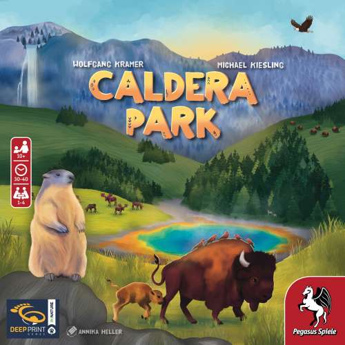 Caldera Park - настолна игра