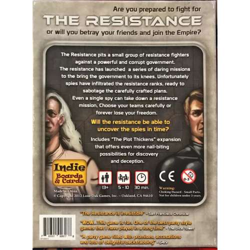 The Resistance - настолна игра
