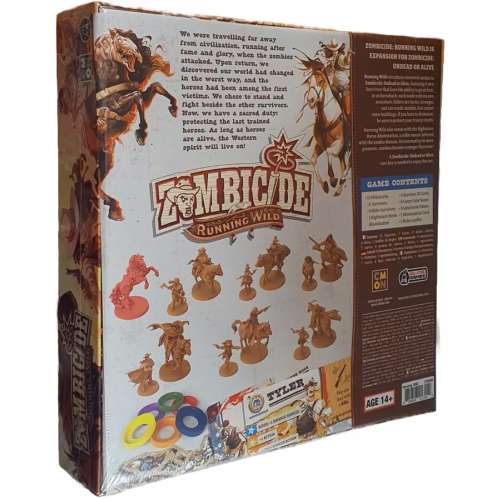 Zombicide: Undead or Alive – Running Wild - разширение за настолна игра