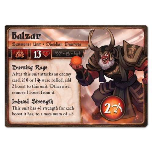 Summoner Wars (Second Edition): Obsidian Dwarves Faction Deck - разширение за настолна игра
