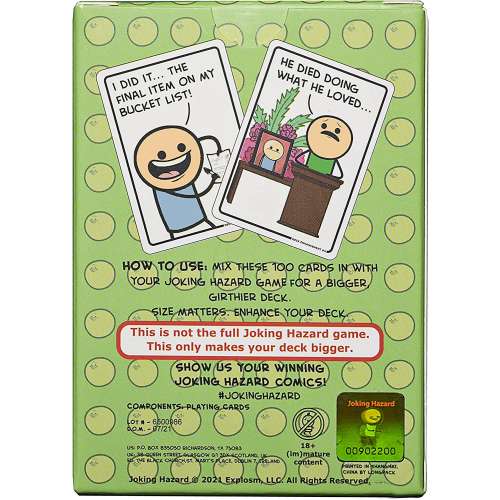 Joking Hazard: Deck Enhancement #4 - разширение за настолна игра