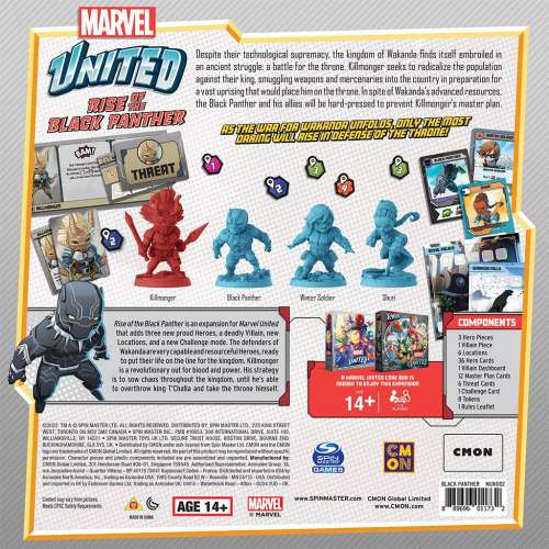 Marvel United: Rise of the Black Panther - разширение за настолна игра