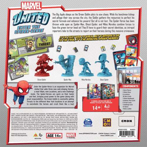 Marvel United: Enter the Spider-Verse - разширение за настолна игра