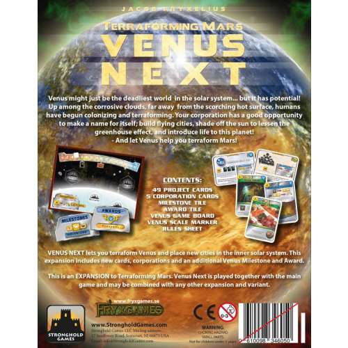 Terraforming Mars: Venus Next - разширение за настолна игра