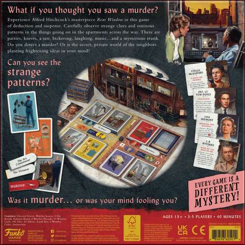 Rear Window - настолна игра