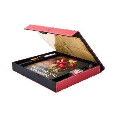Dragon Shield RPG Player Companion - Blood Red