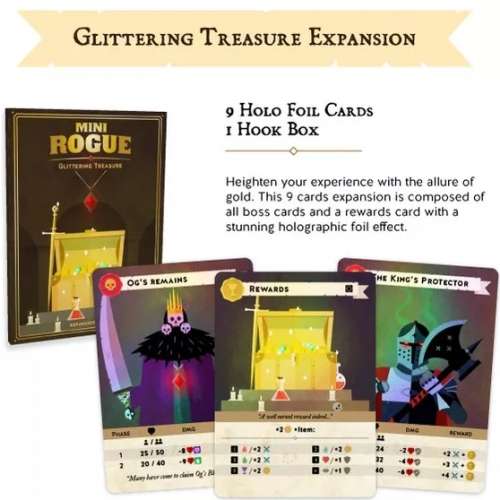 Mini Rogue: Glittering Treasure - разширение за настолна игра