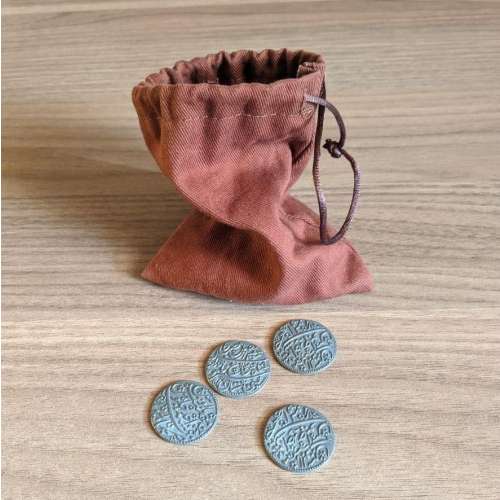 Pax Pamir (Second Edition): Metal Coins & Cloth Bag
