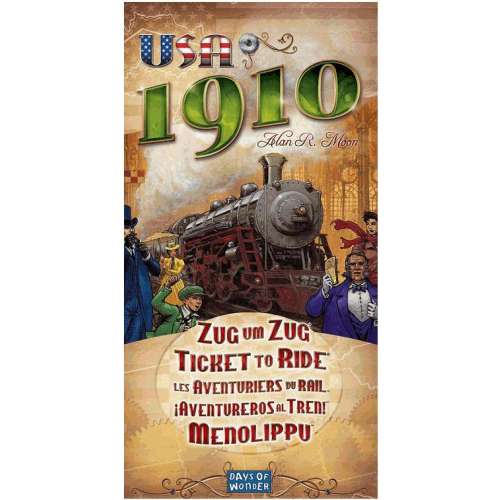 Ticket to Ride: USA 1910 - разширение за настолна игра
