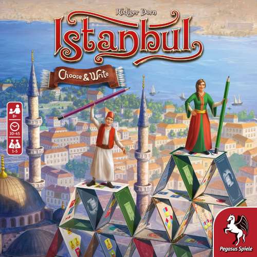 Istanbul: Choose & Write - настолна игра