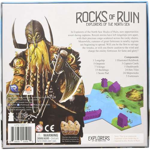 Explorers of the North Sea: Rocks of Ruin - разширение за настолна игра