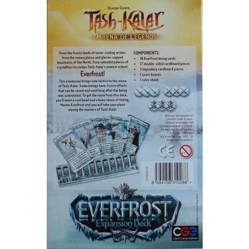 Tash-Kalar: Arena of Legends – Everfrost - разширение за настолна игра