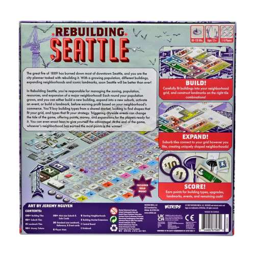 Rebuilding Seattle - настолна игра