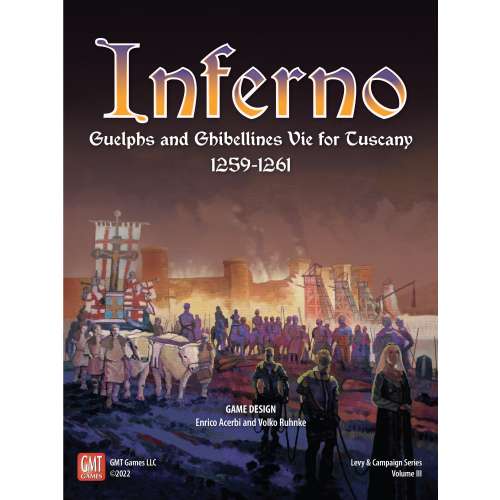 Inferno: Guelphs and Ghibellines Vie for Tuscany, 1259-1261 - настолна игра