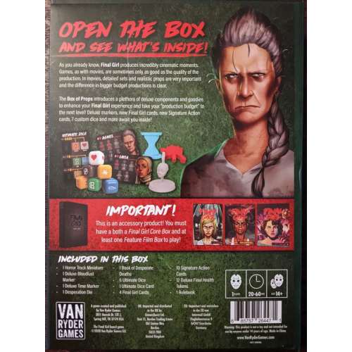 Final Girl: Box of Props - разширение за настолна игра