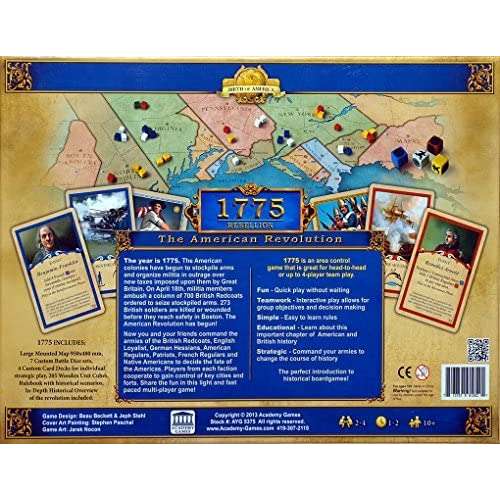 1775: Rebellion - настолна игра
