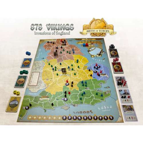 878 Vikings: Invasions of England (Second Edition) - настолна игра