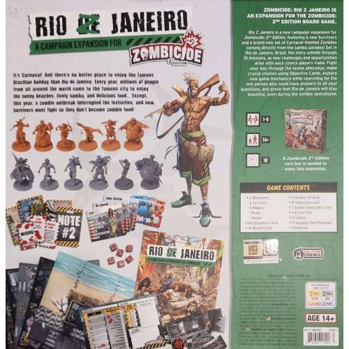 Zombicide: 2nd Edition – Rio Z Janeiro - разширение за настолна игра