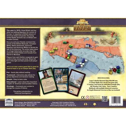 1812: The Invasion of Canada - настолна игра