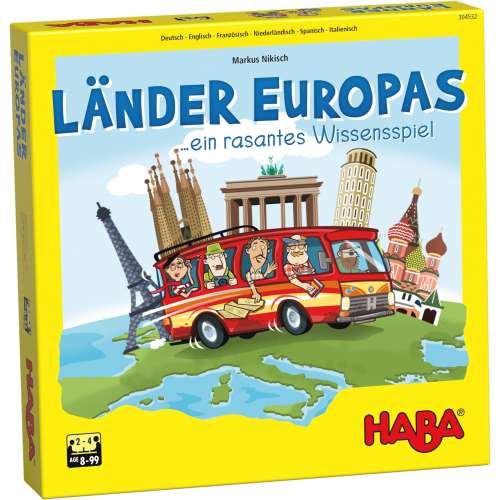 Туристи в Европа - настолна игра