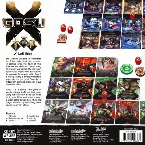 Gosu X - настолна игра