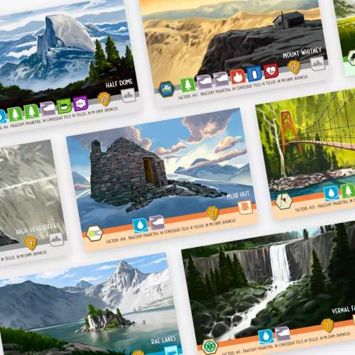 Trailblazer: The John Muir Trail - настолна игра