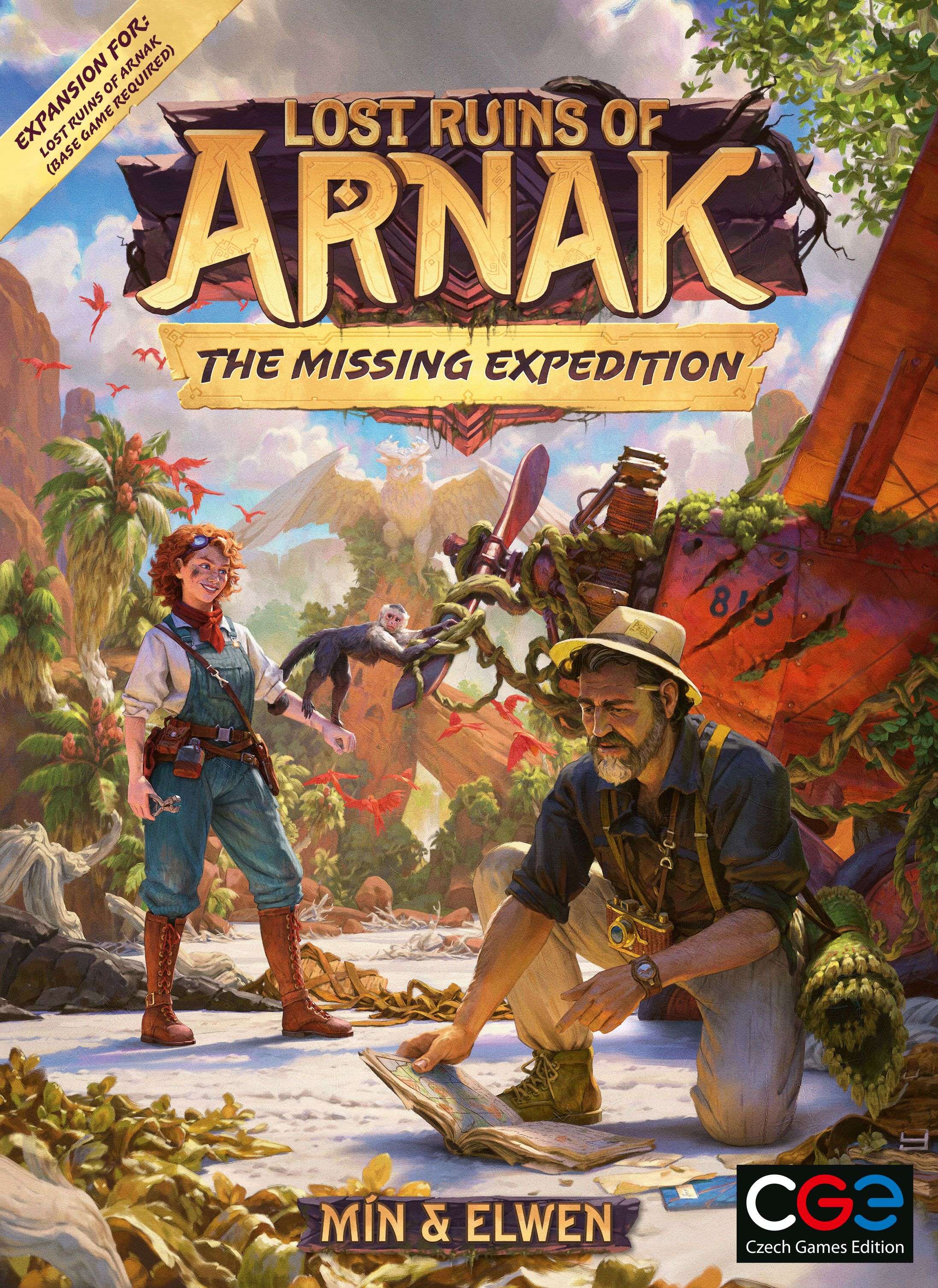 Lost Ruins of Arnak: The Missing Expedition - разширение за настолна игра