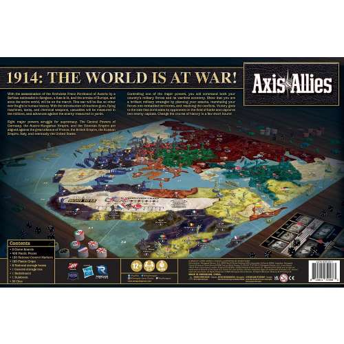Axis & Allies: WWI 1914 (Second Edition) - настолна игра