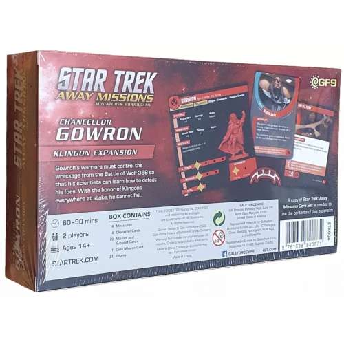 Star Trek: Away Missions – Chancellor Gowron: Klingon Expansion - разширение за настолна игра