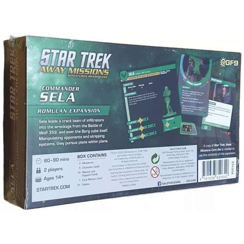 Star Trek: Away Missions – Commander Sela: Romulan Expansion - разширение за настолна игра