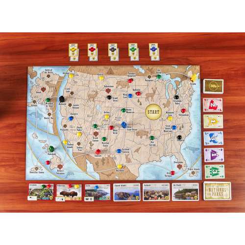Trekking the National Parks: Second Edition - настолна игра