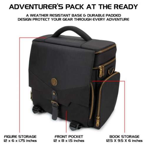ENHANCE RPG Adventurer's Bag (Black) - чанта за ролеви игри
